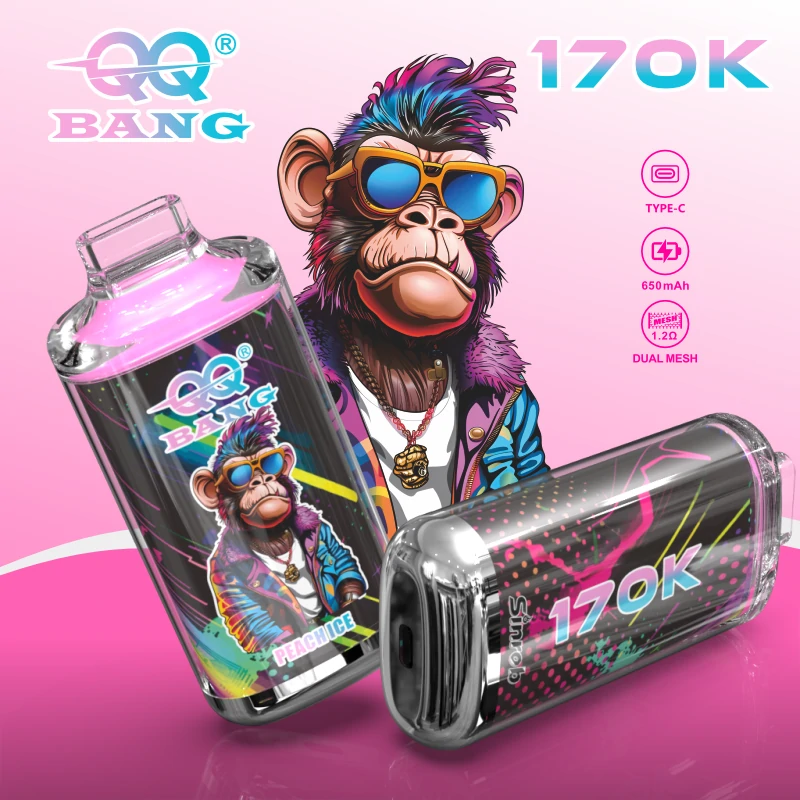 Bang QQ 170000 170K Bouffées avec Écran Vape Jetable - image 7