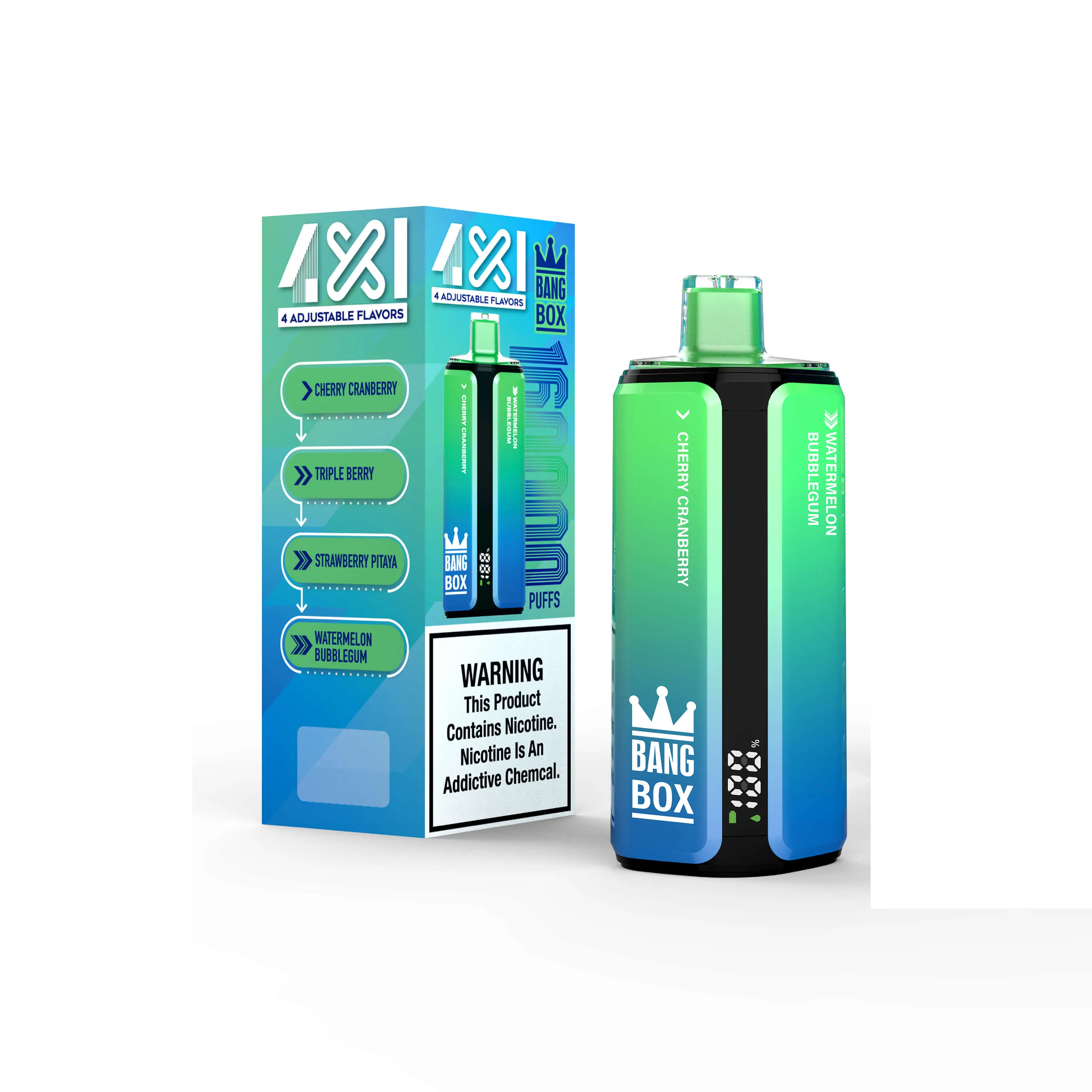 Bang Box 4-in-1 160000 160K Bouffées Vape jetable - image 8