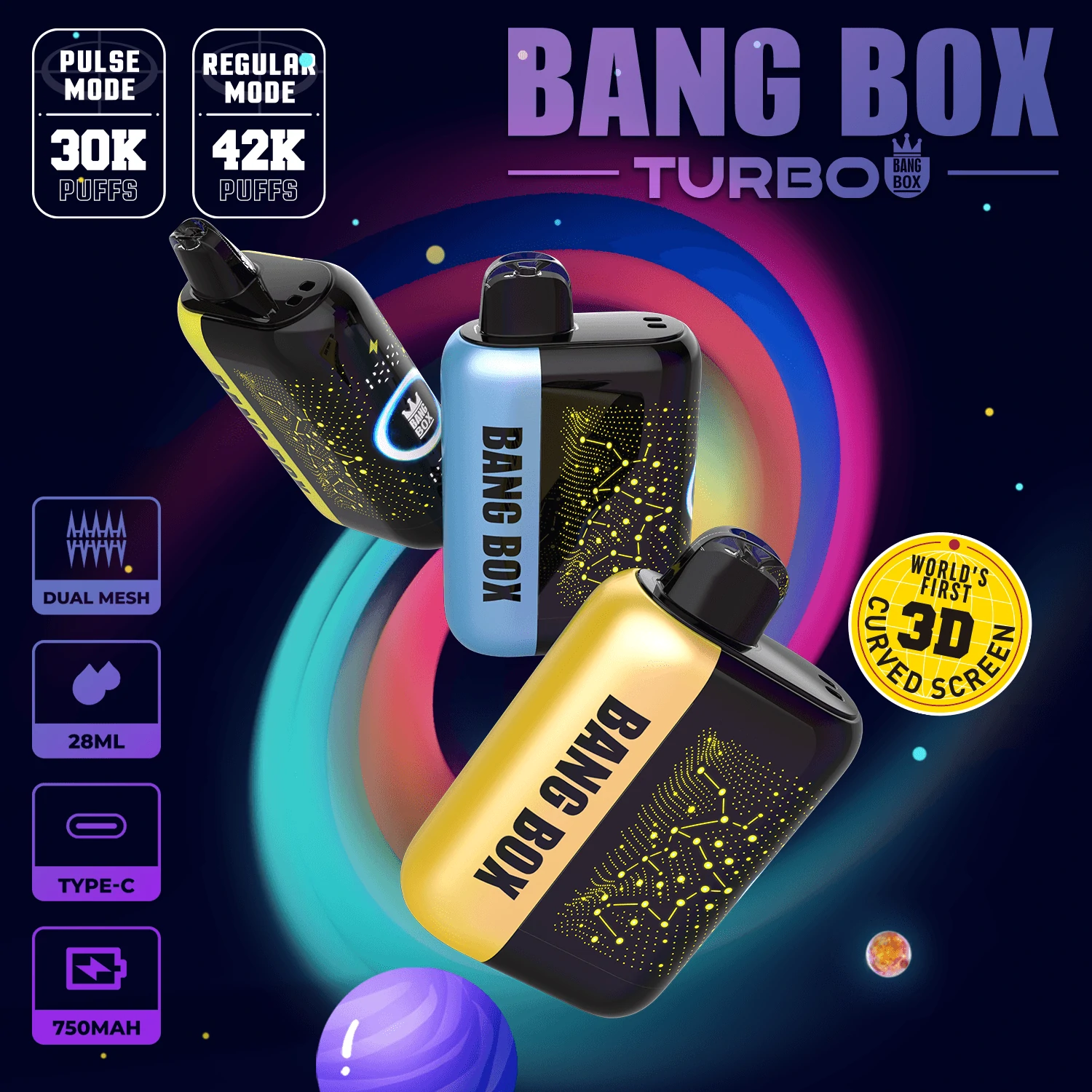 Bang Box 42000 42K Bouffées Vape jetable - image 2