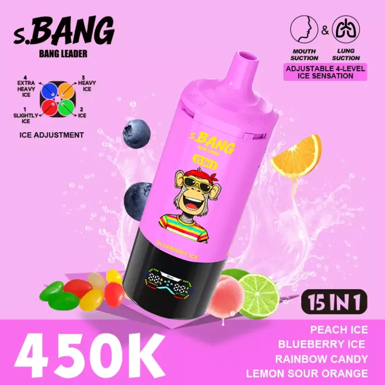 Bang Leader 450000 450K Bouffées 15-in-1 Vape jetable - image 2