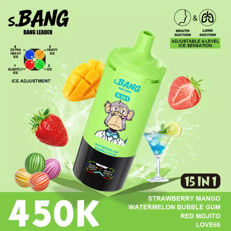 Bang Leader 450000 450K Bouffées 15-in-1 Vape jetable - image 4