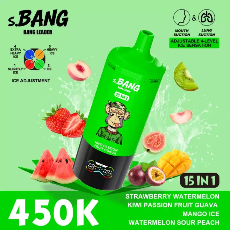 Bang Leader 450000 450K Bouffées 15-in-1 Vape jetable - image 9