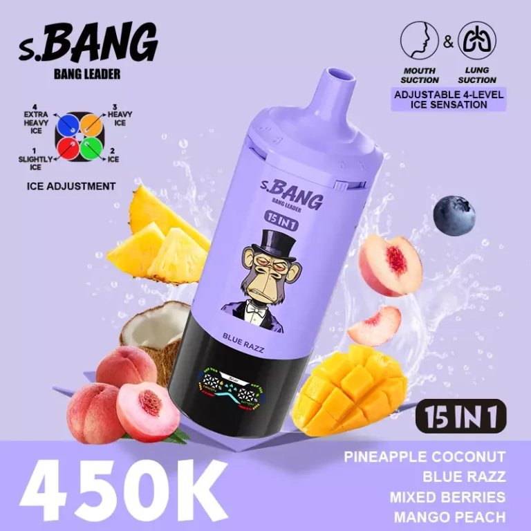 Bang Leader 450000 450K Bouffées 15-in-1 Vape jetable - image 6