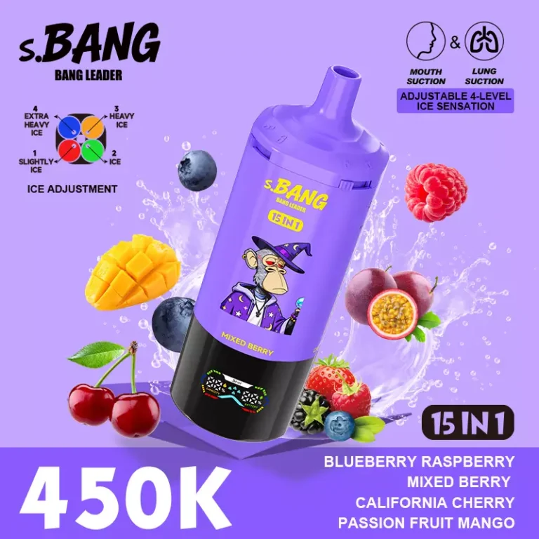 Bang Leader 450000 450K Bouffées 15-in-1 Vape jetable - image 5