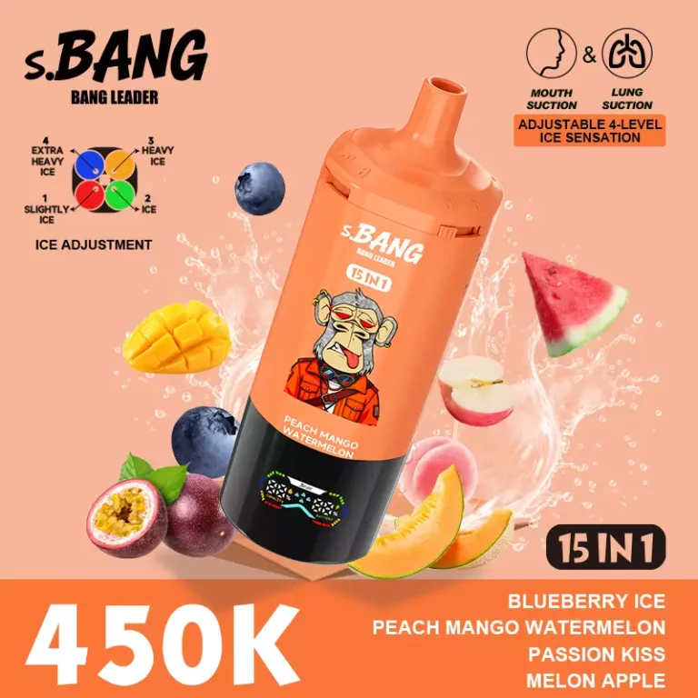 Bang Leader 450000 450K Bouffées 15-in-1 Vape jetable - image 7