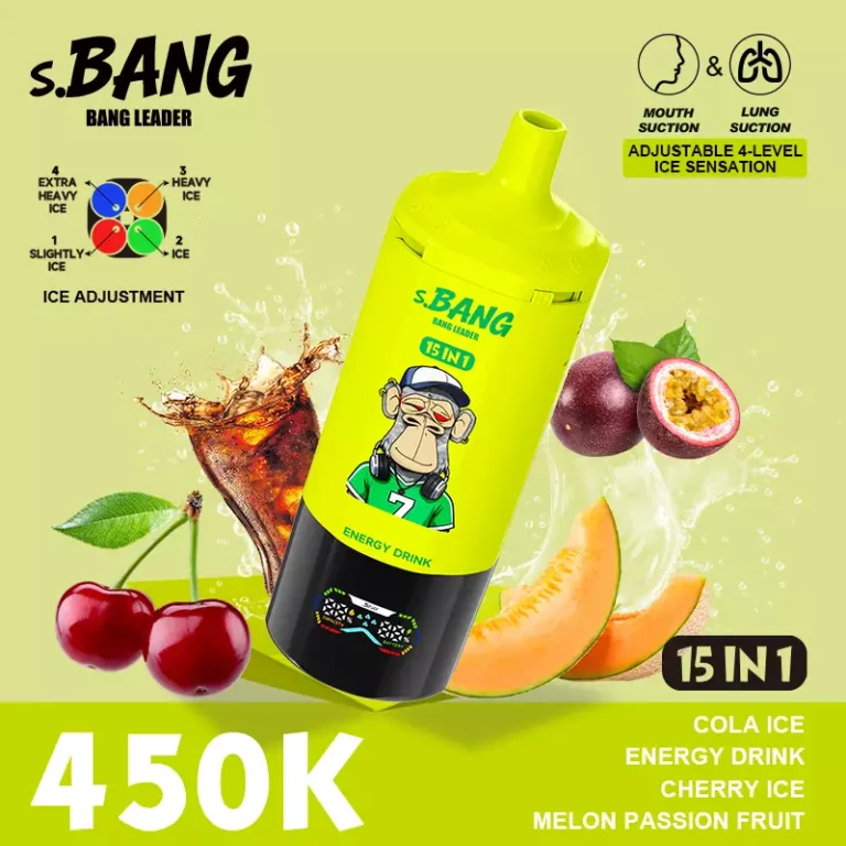Bang Leader 450000 450K Bouffées 15-in-1 Vape jetable - image 11