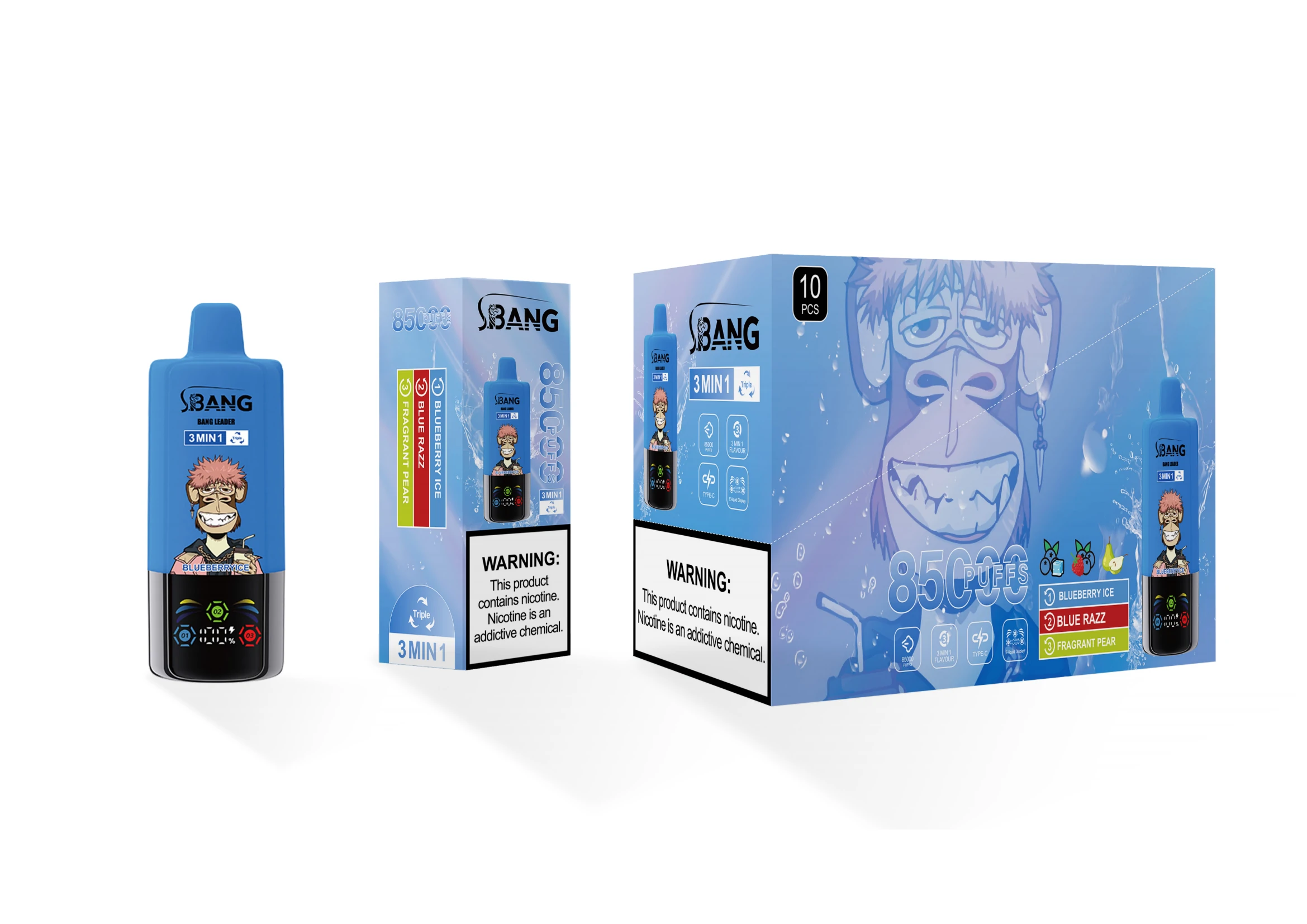 Bang Leader 85000 85K Bouffées 3-in-1 Vape jetable - image 22