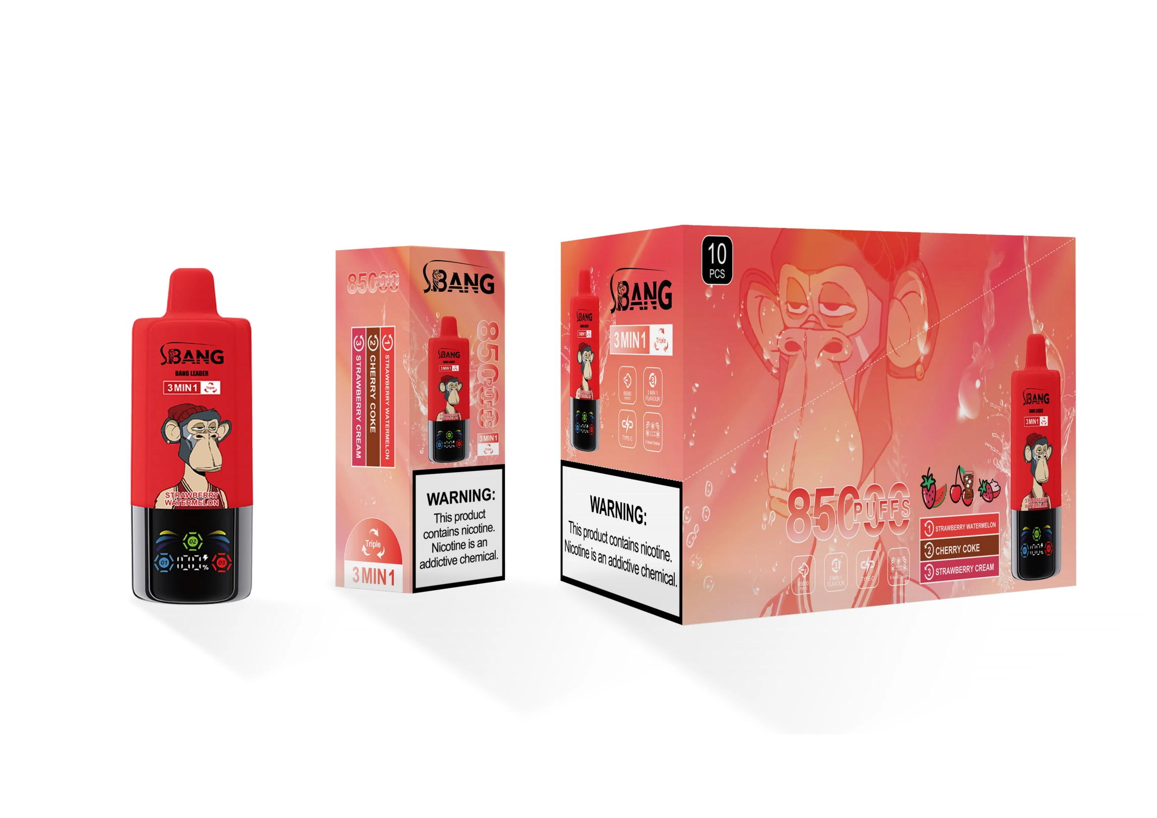 Bang Leader 85000 85K Bouffées 3-in-1 Vape jetable - image 25