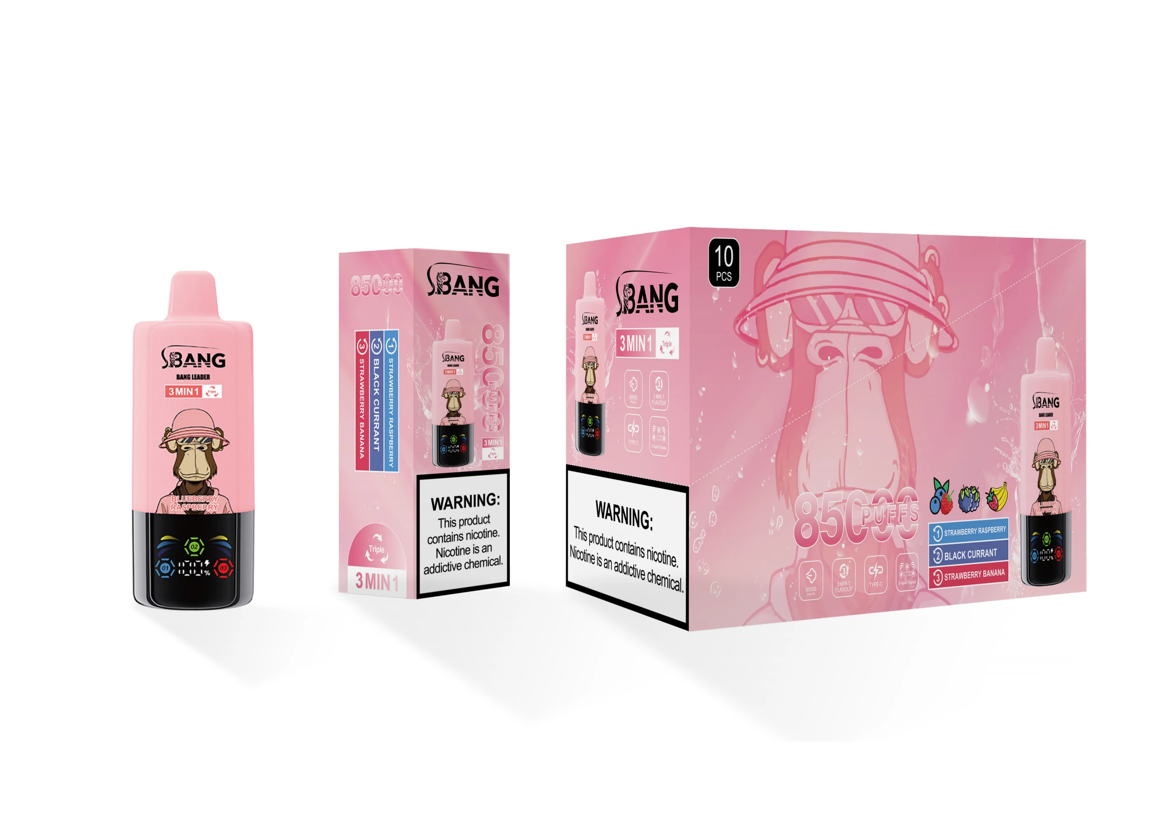 Bang Leader 85000 85K Bouffées 3-in-1 Vape jetable - image 26