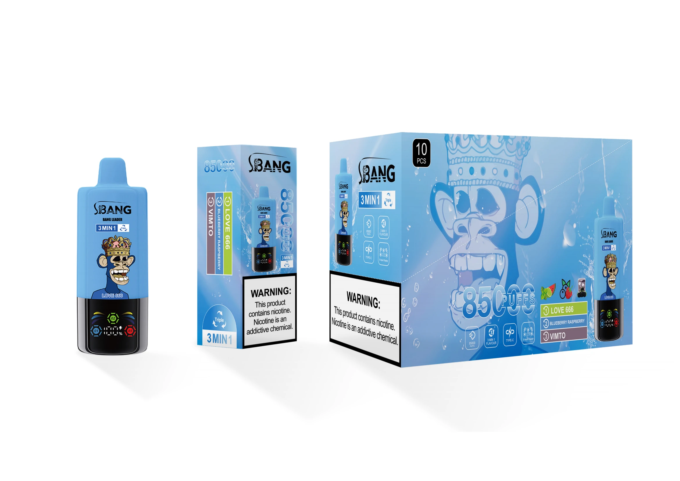 Bang Leader 85000 85K Bouffées 3-in-1 Vape jetable - image 30