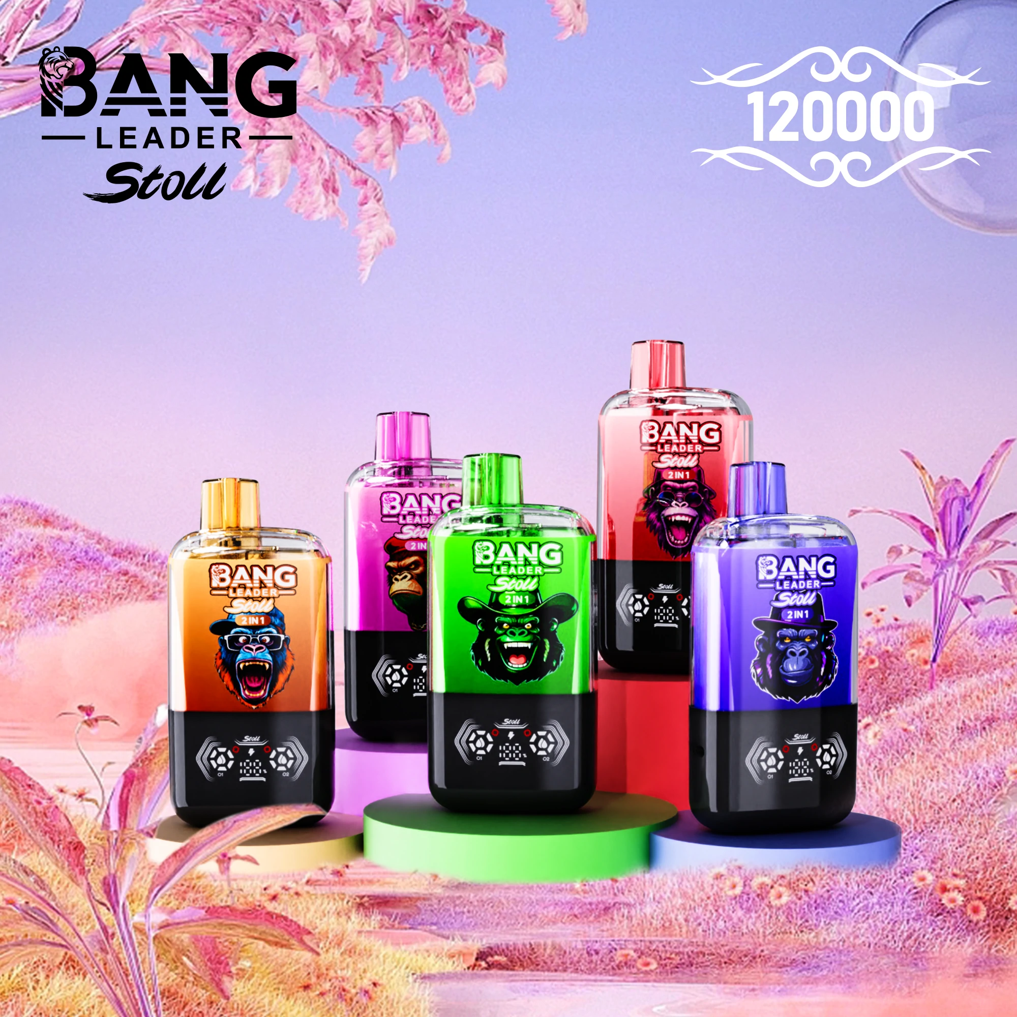 Bang Leader 120000 120K Bouffées 2-in-1 Vape jetable - image 3