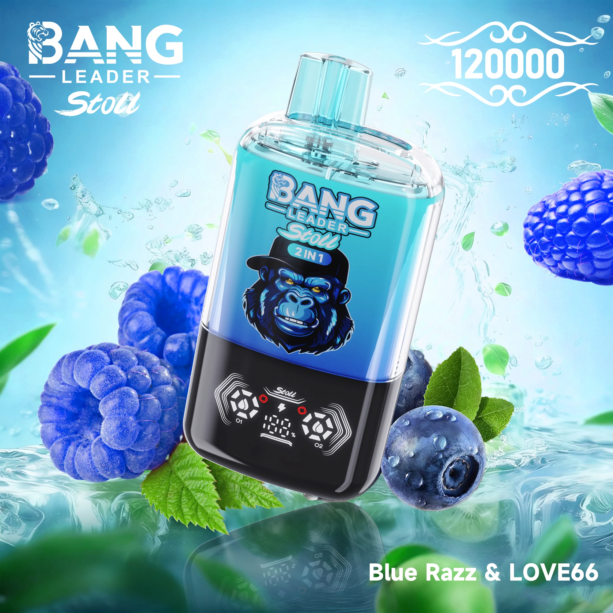 Bang Leader 120000 120K Bouffées 2-in-1 Vape jetable - image 4