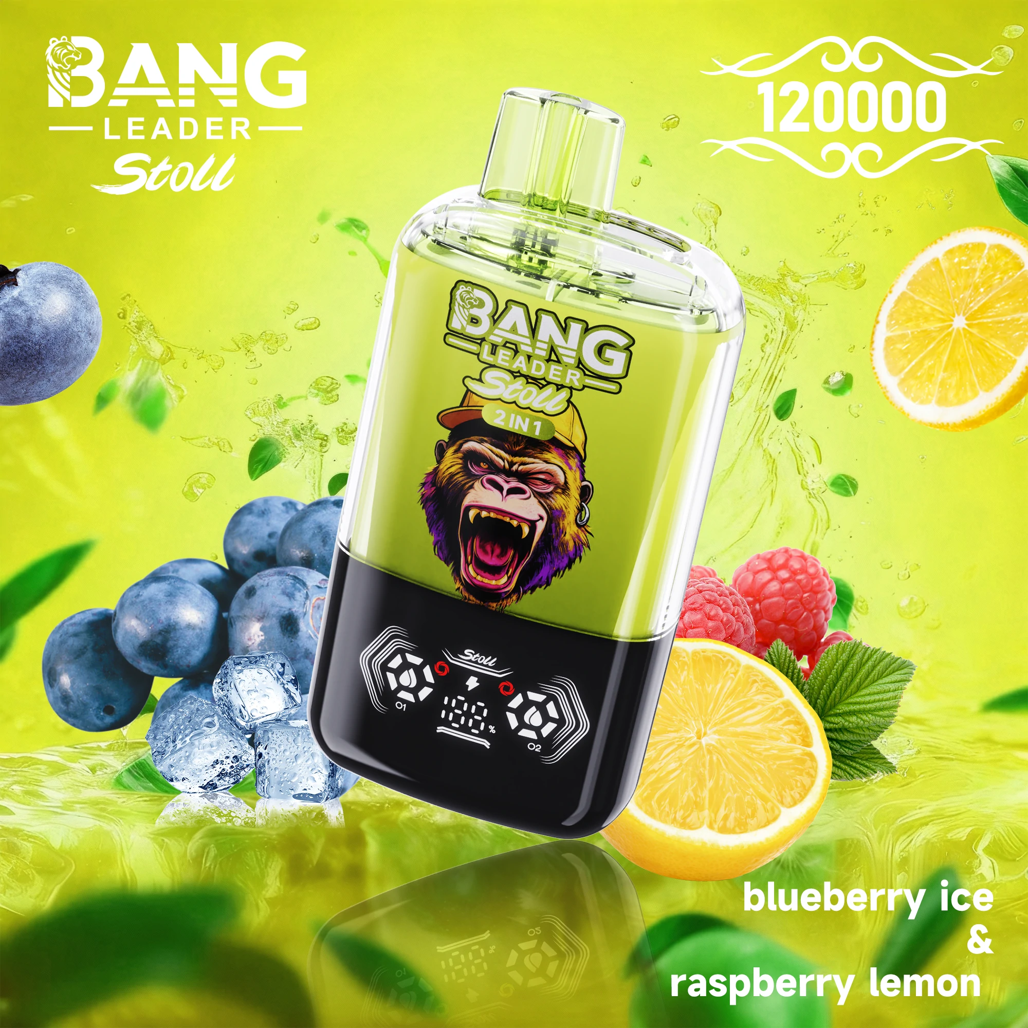 Bang Leader 120000 120K Bouffées 2-in-1 Vape jetable - image 6