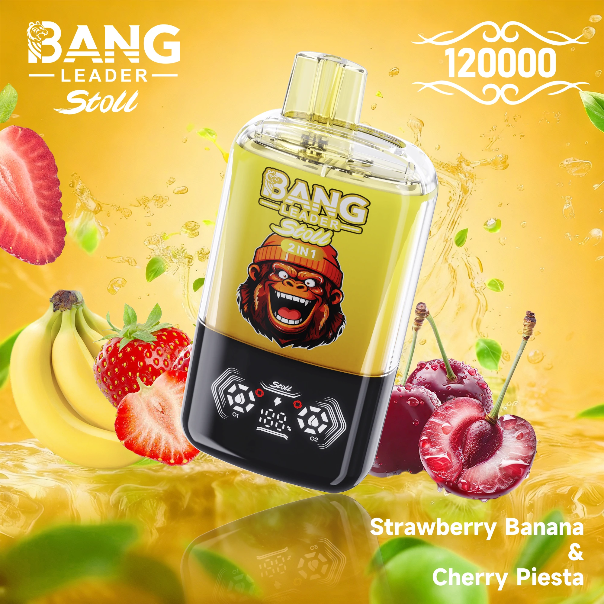 Bang Leader 120000 120K Bouffées 2-in-1 Vape jetable - image 7