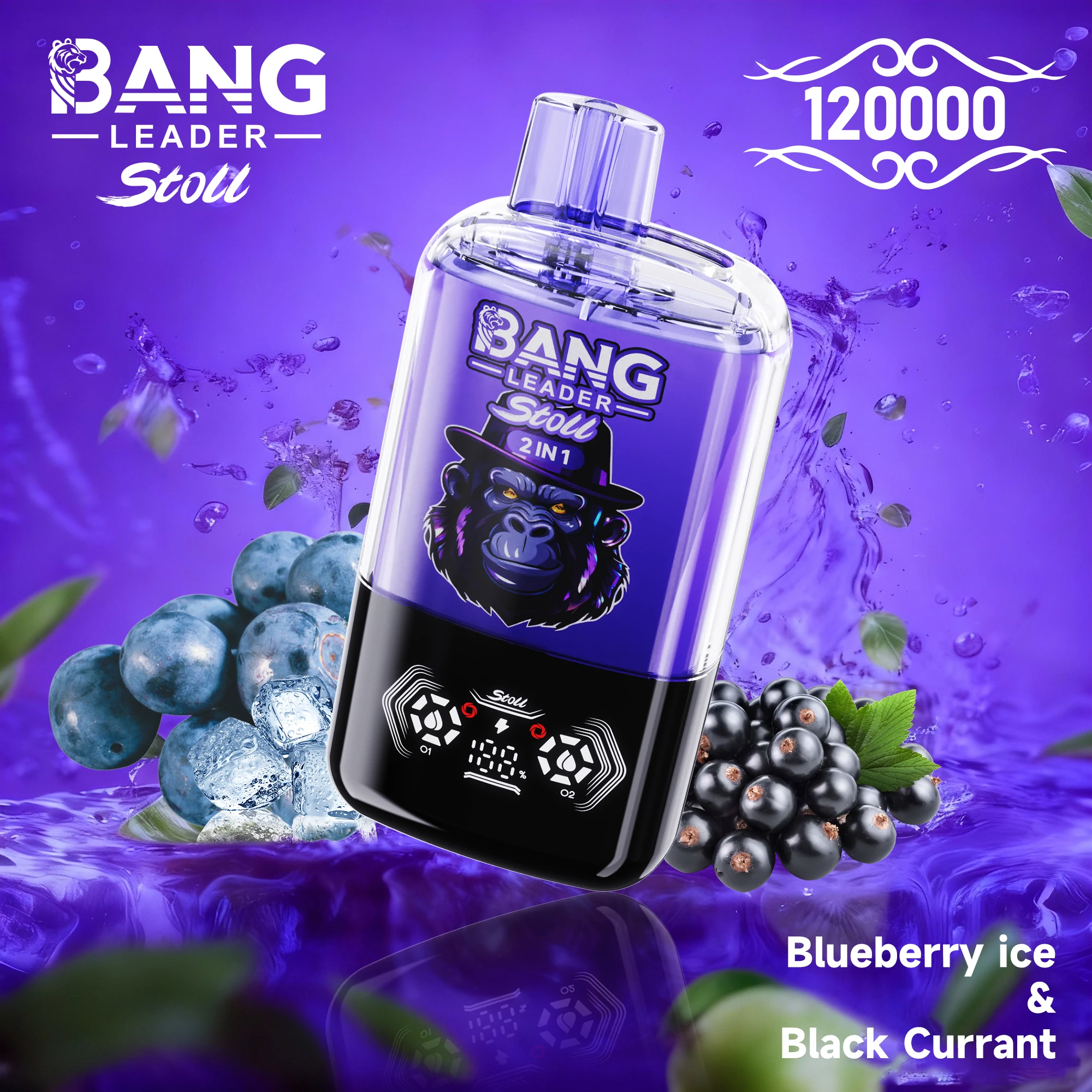 Bang Leader 120000 120K Bouffées 2-in-1 Vape jetable - image 8