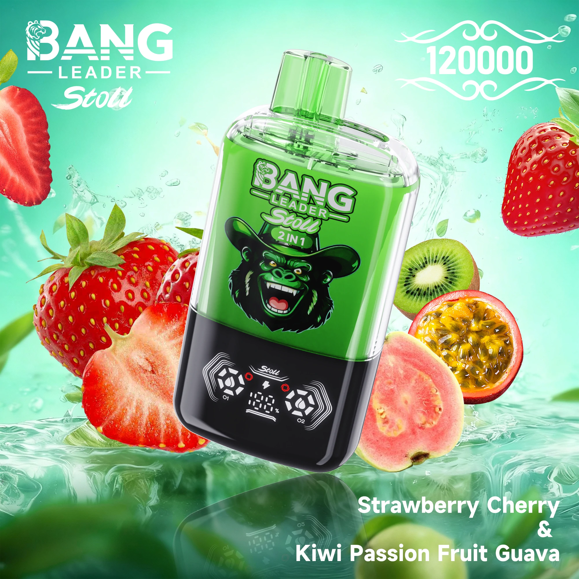 Bang Leader 120000 120K Bouffées 2-in-1 Vape jetable - image 9
