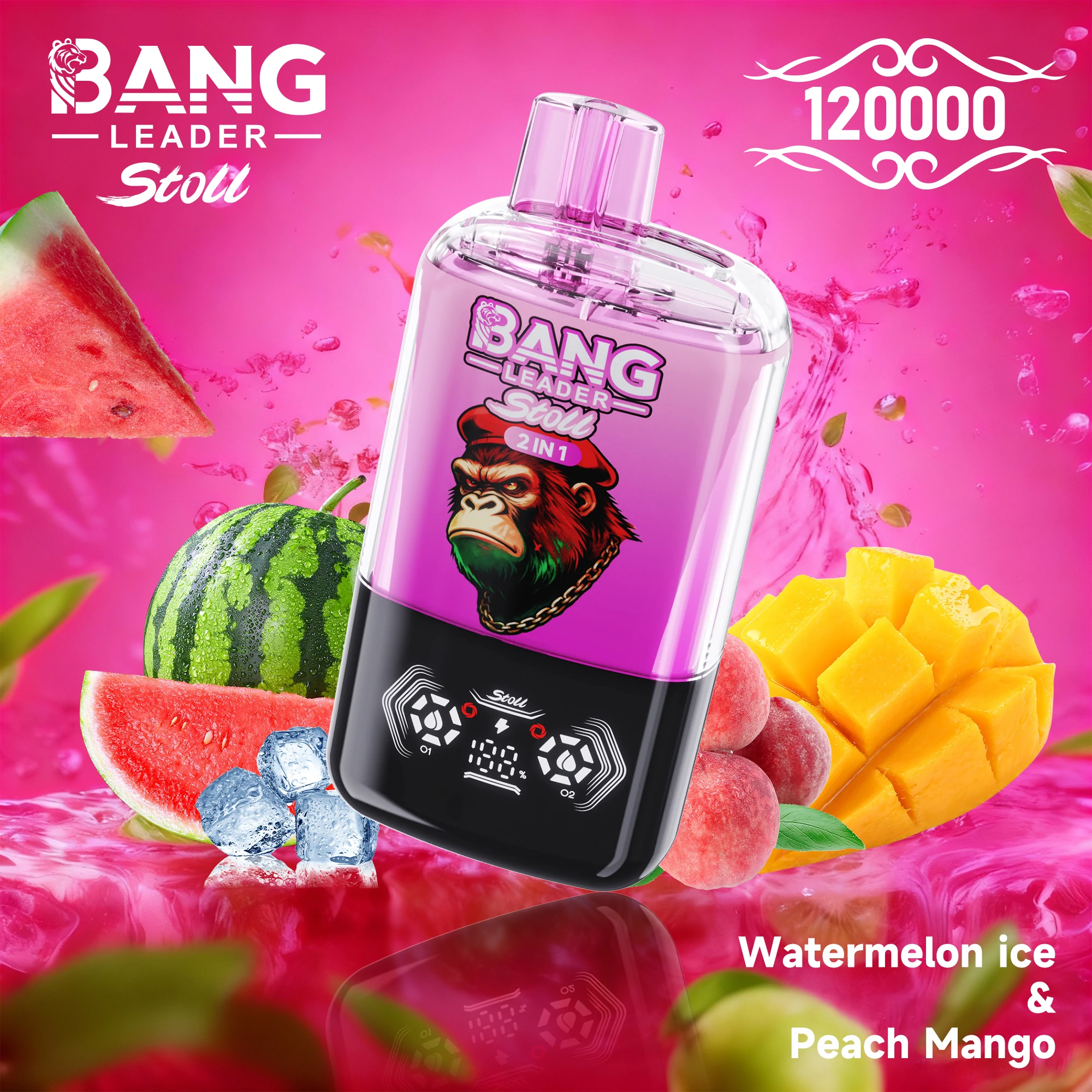 Bang Leader 120000 120K Bouffées 2-in-1 Vape jetable - image 11