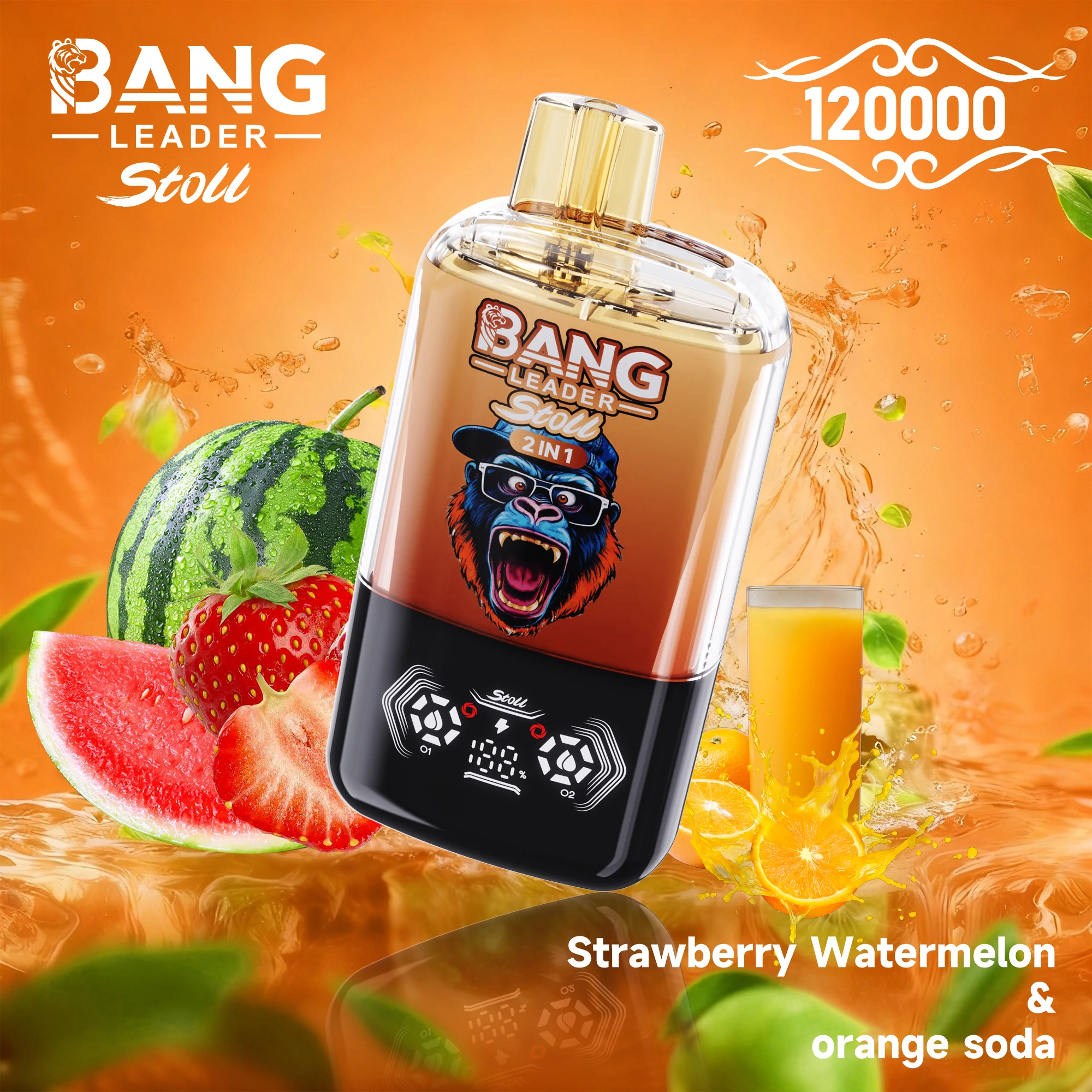 Bang Leader 120000 120K Bouffées 2-in-1 Vape jetable - image 13