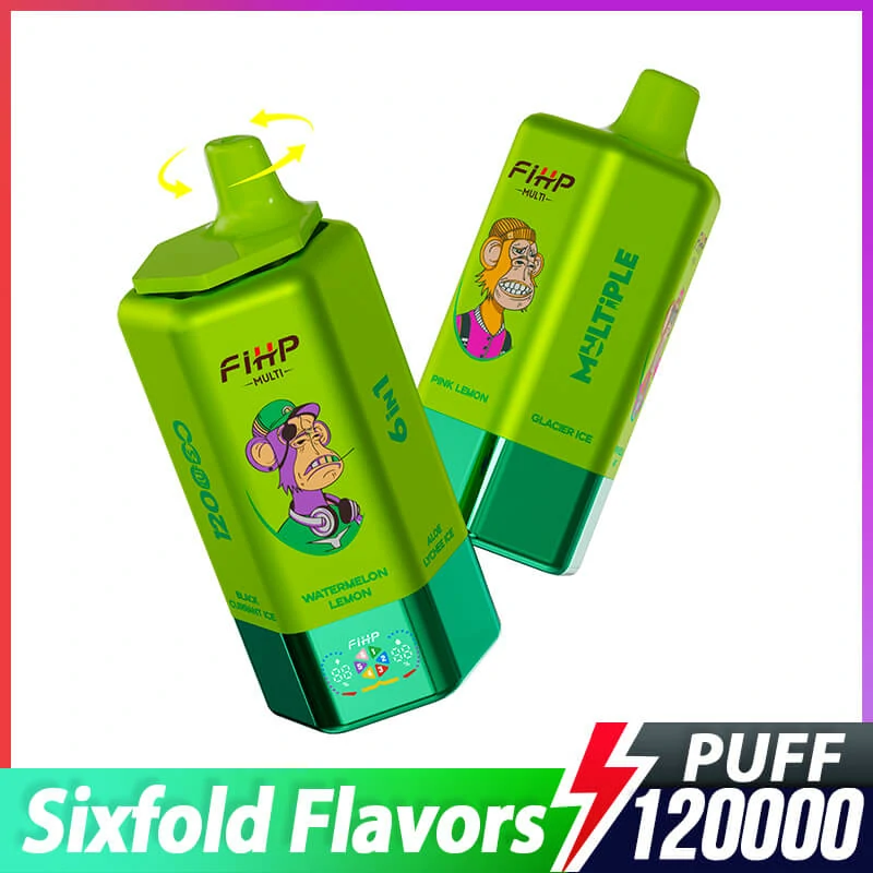 FIHP MULTI 120000 120K Bouffées 6-in-1 Vape jetable