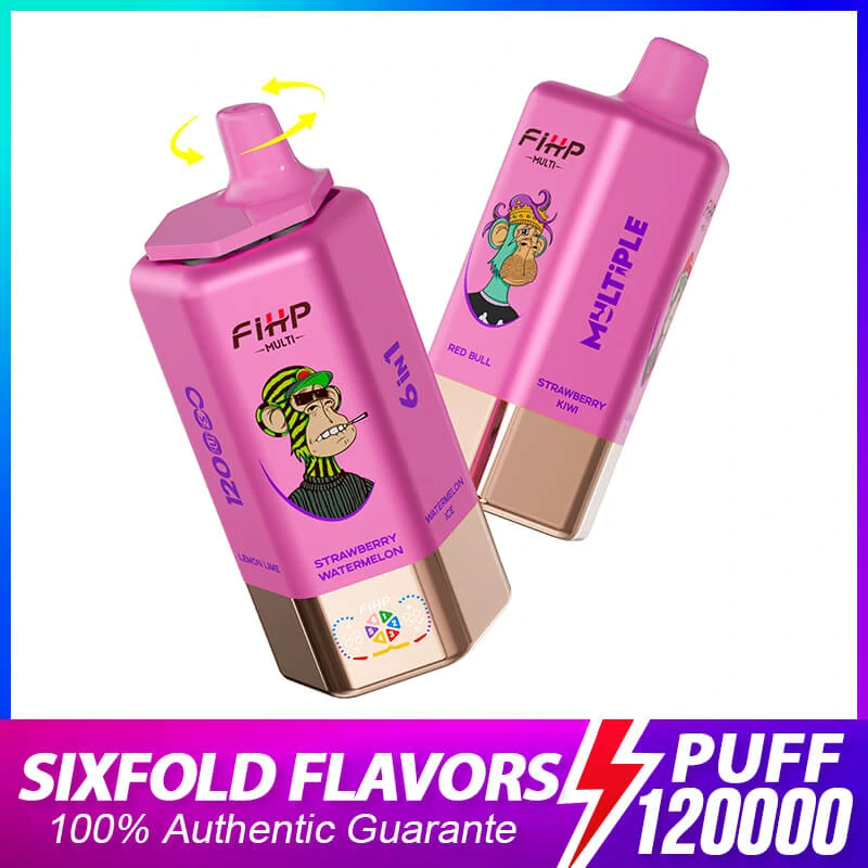 FIHP MULTI 120000 120K Bouffées 6-in-1 Vape jetable - image 6