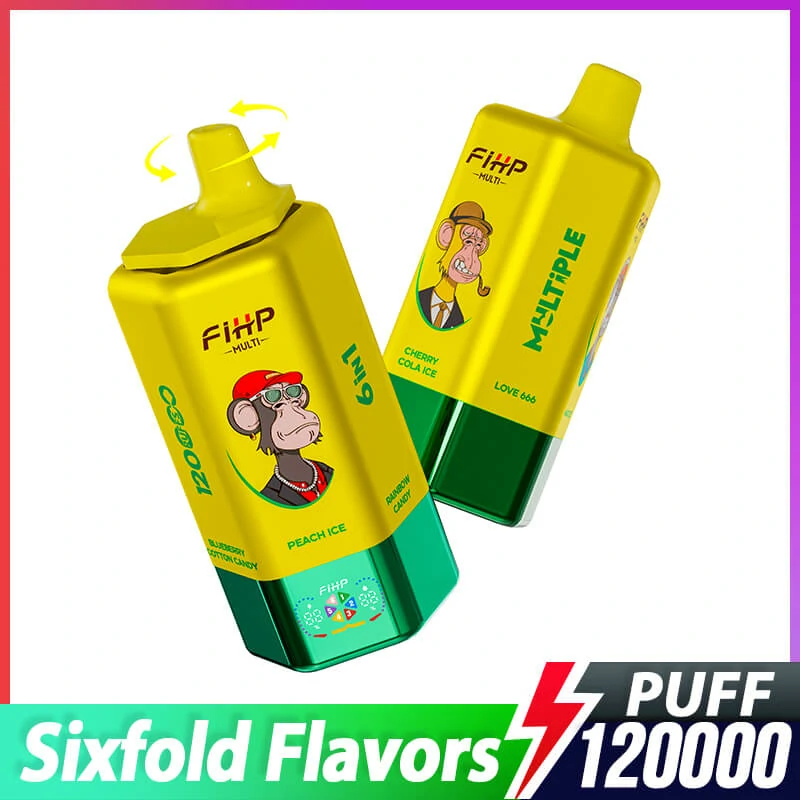 FIHP MULTI 120000 120K Bouffées 6-in-1 Vape jetable - image 4