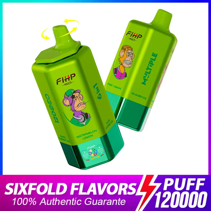 FIHP MULTI 120000 120K Bouffées 6-in-1 Vape jetable - image 10
