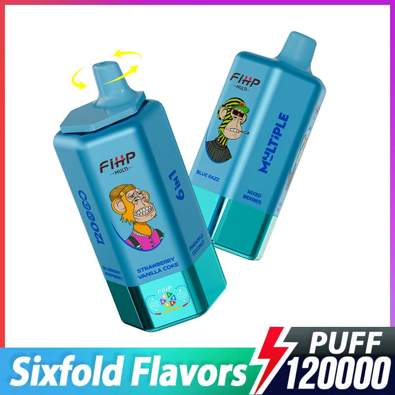FIHP MULTI 120000 120K Bouffées 6-in-1 Vape jetable - image 3