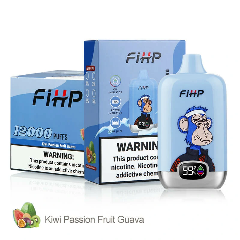 FIHP 12000 12K Bouffées LED Display Vape jetable - image 2