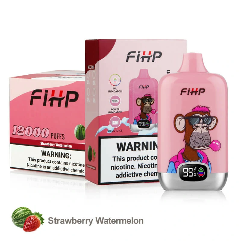 FIHP 12000 12K Bouffées LED Display Vape jetable - image 4