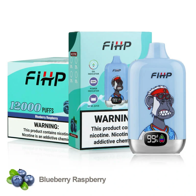 FIHP 12000 12K Bouffées LED Display Vape jetable - image 9