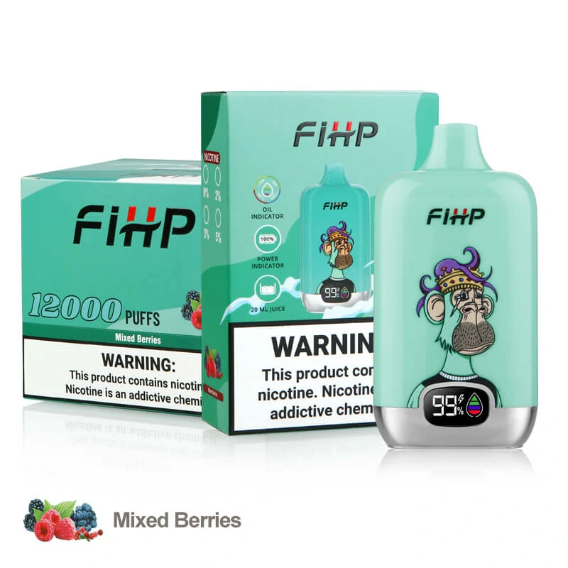 FIHP 12000 12K Bouffées LED Display Vape jetable - image 10