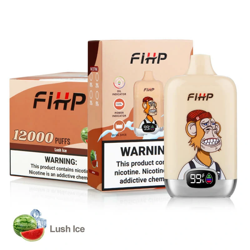 FIHP 12000 12K Bouffées LED Display Vape jetable - image 11