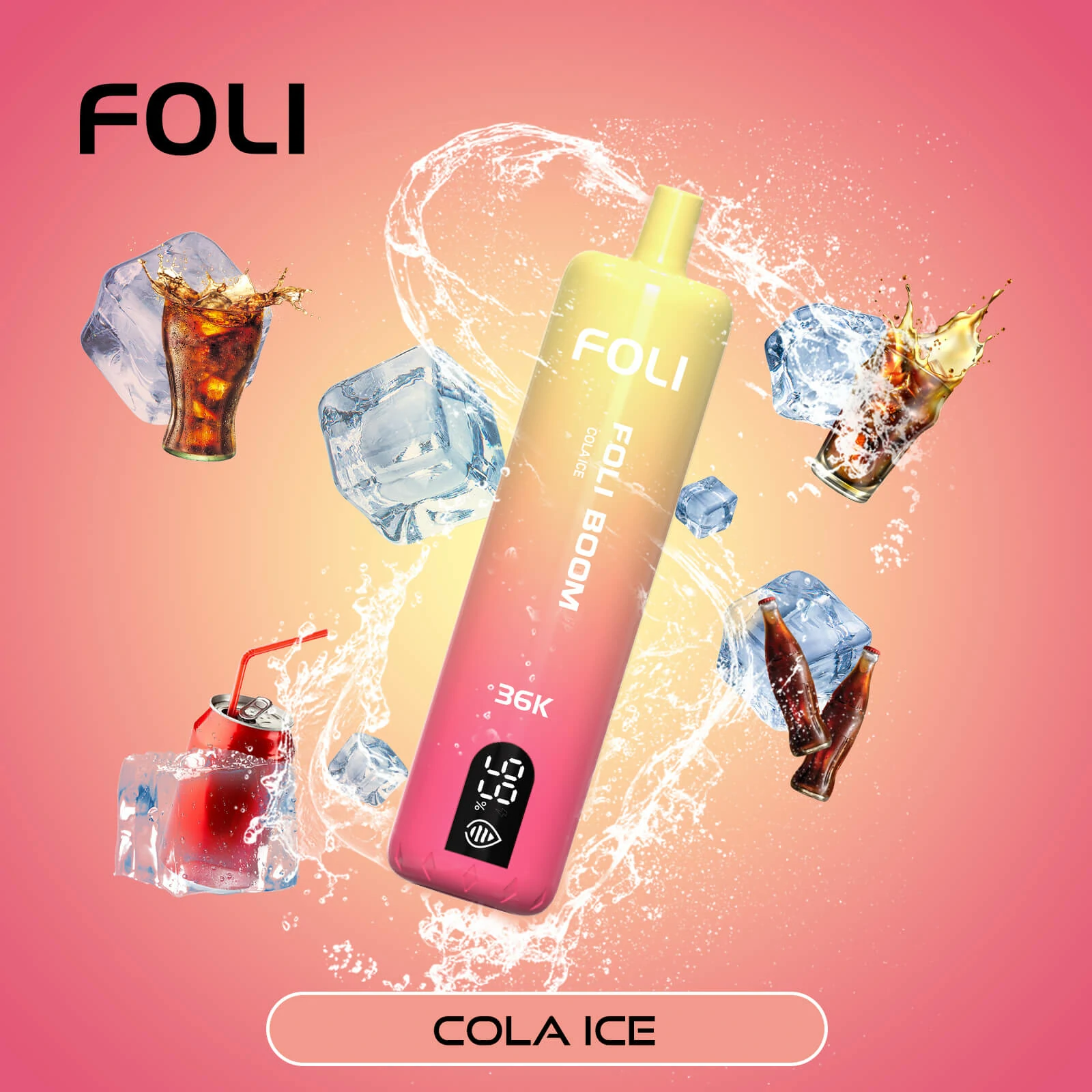 FOLI 36000 36K Bouffées Vape jetable - image 4