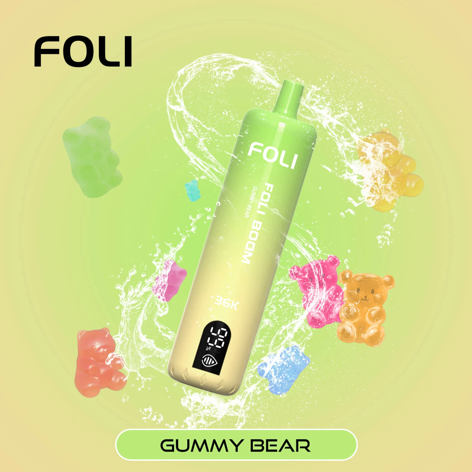 FOLI 36000 36K Bouffées Vape jetable - image 8