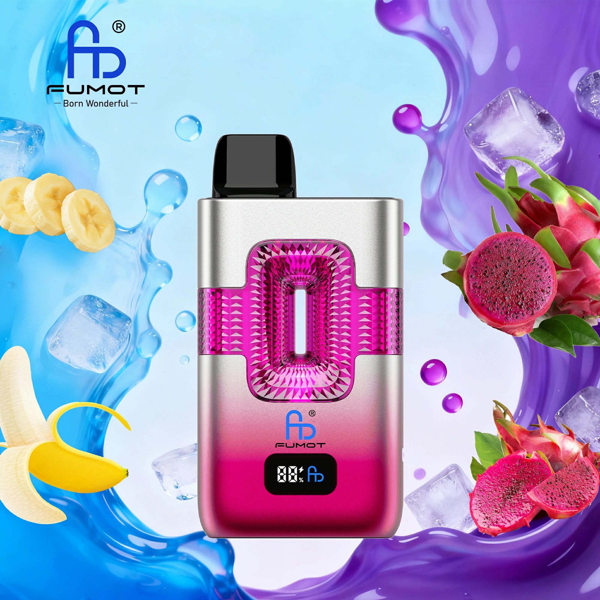 Fumot Randm Eco 50000 50K Bouffées 2-in-1 Vape jetable - image 3