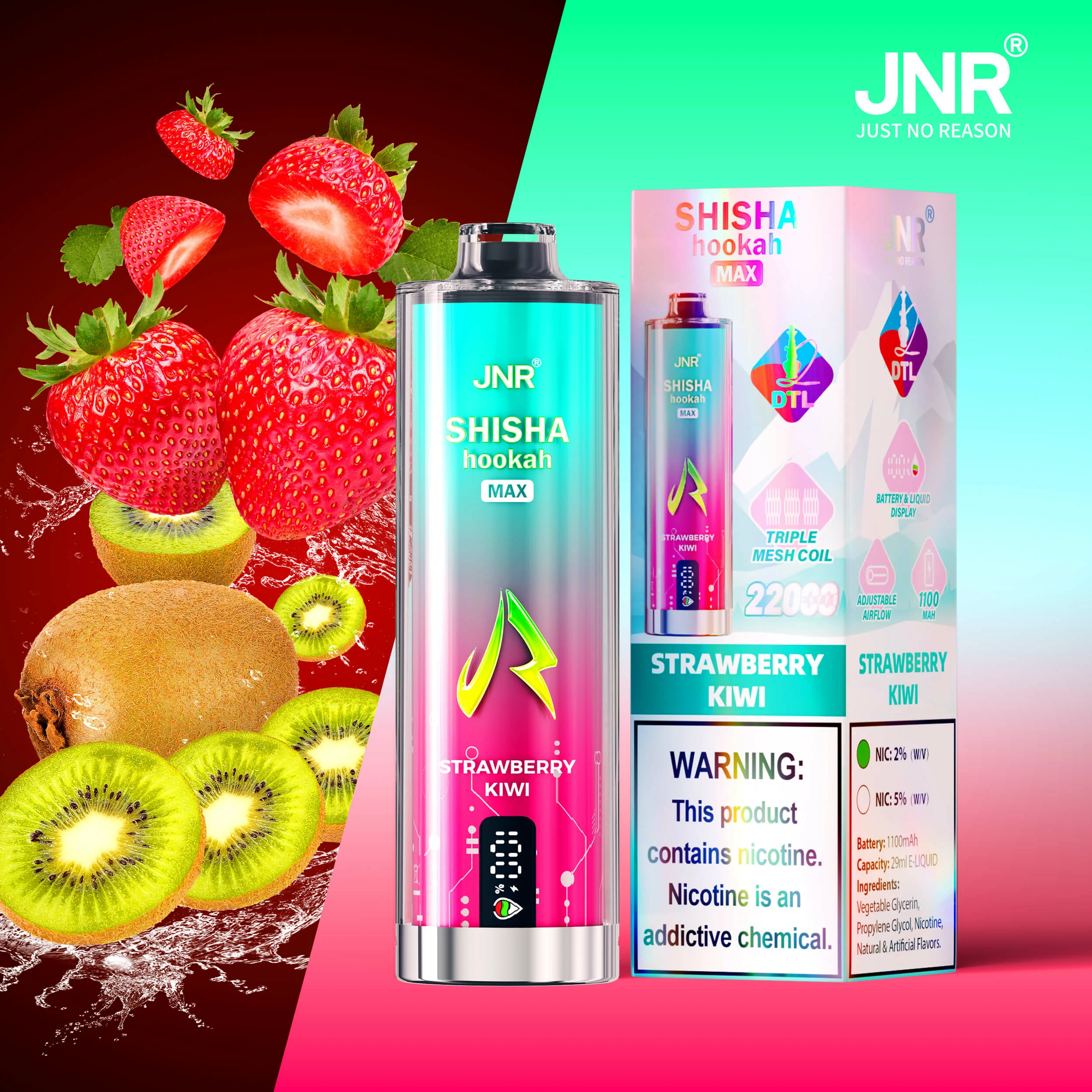 jnr shisha hookah max 22k - image 14