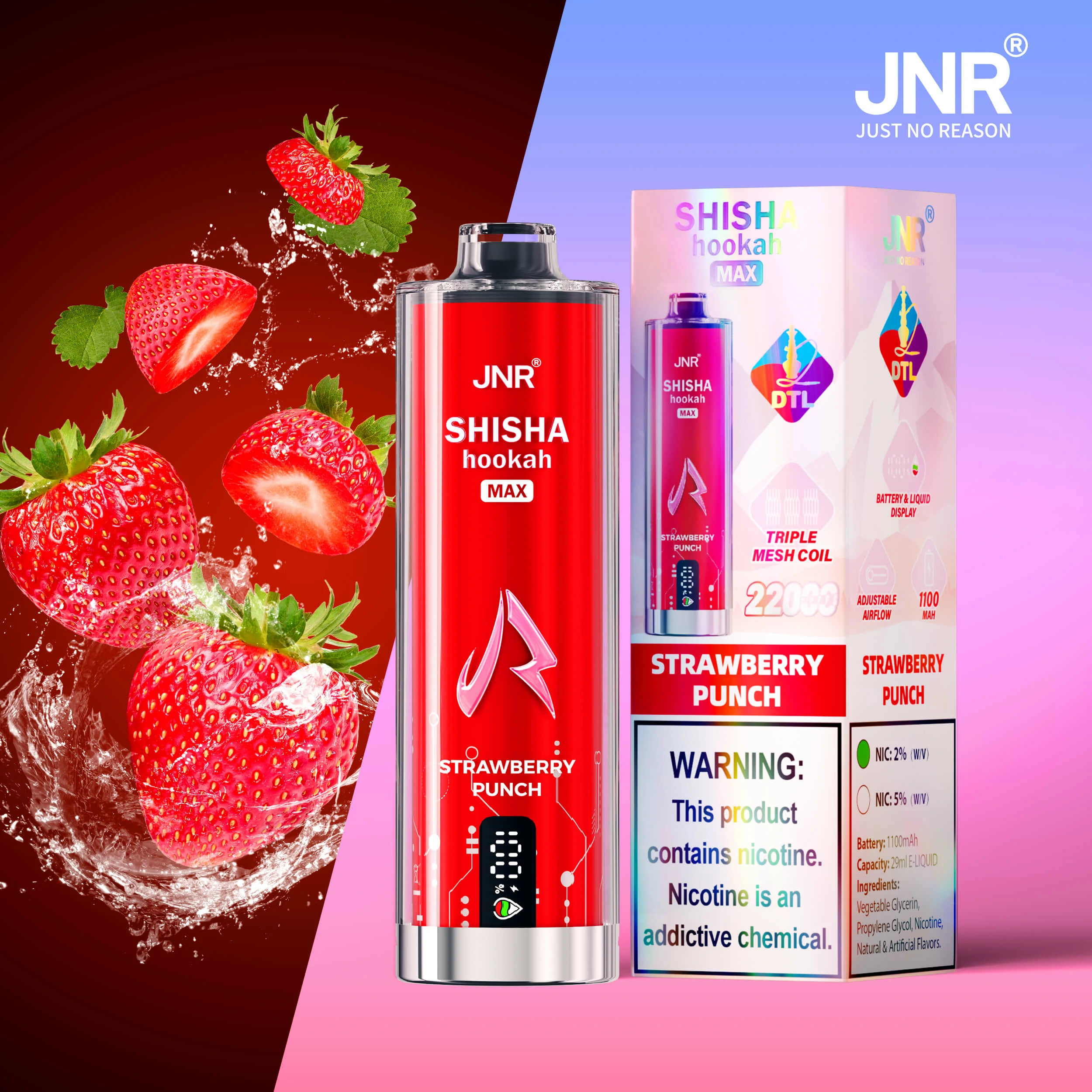 jnr shisha hookah max 22k - image 5