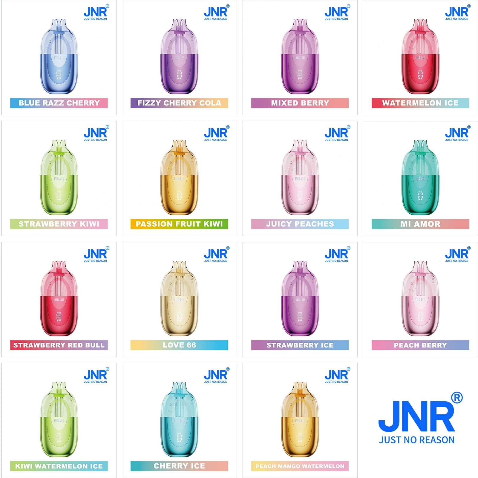 JNR Lila Kiss 60000 60K Bouffées Vape jetable - image 17