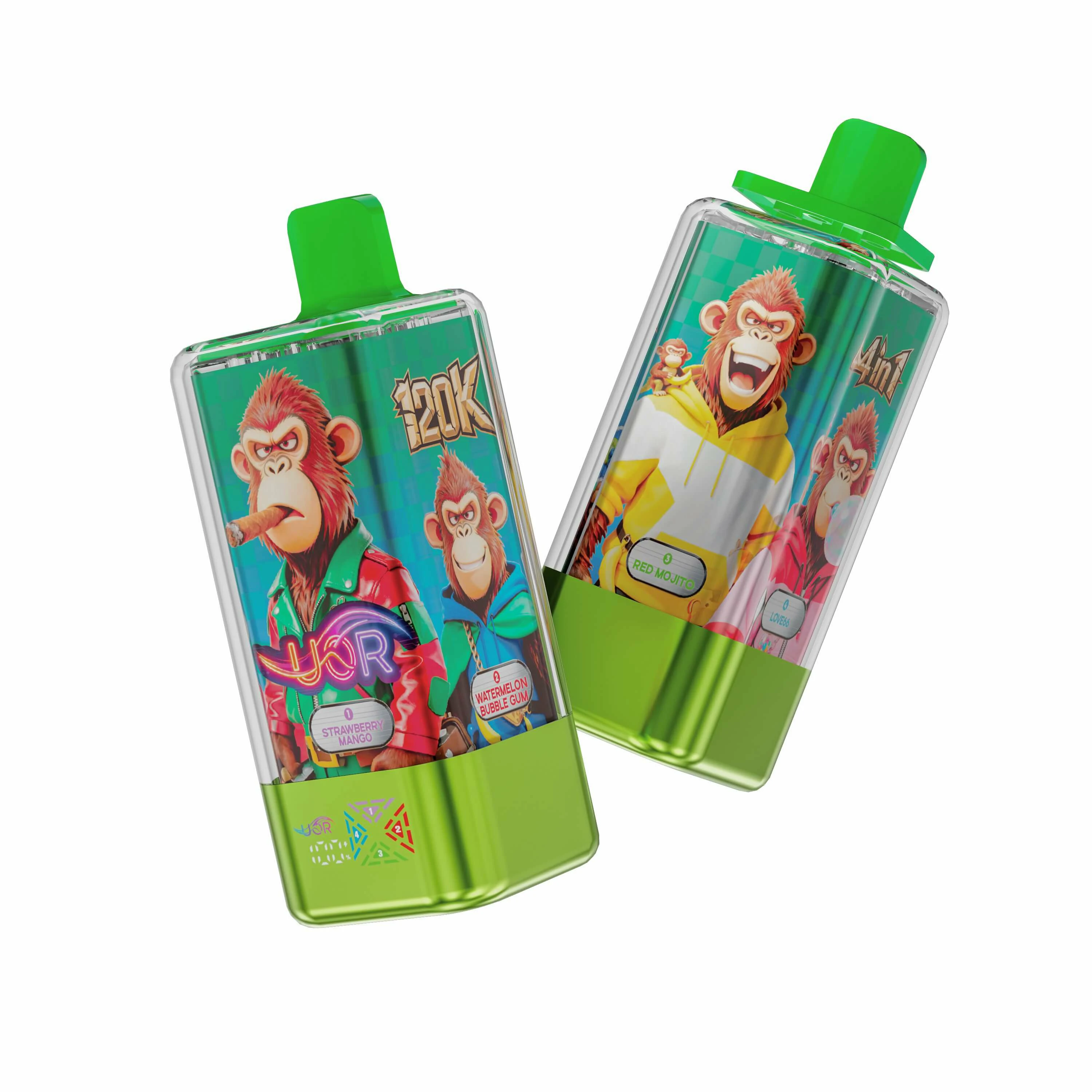 UOR 120000 120K Bouffées 4-in-1 Vape jetable - image 9