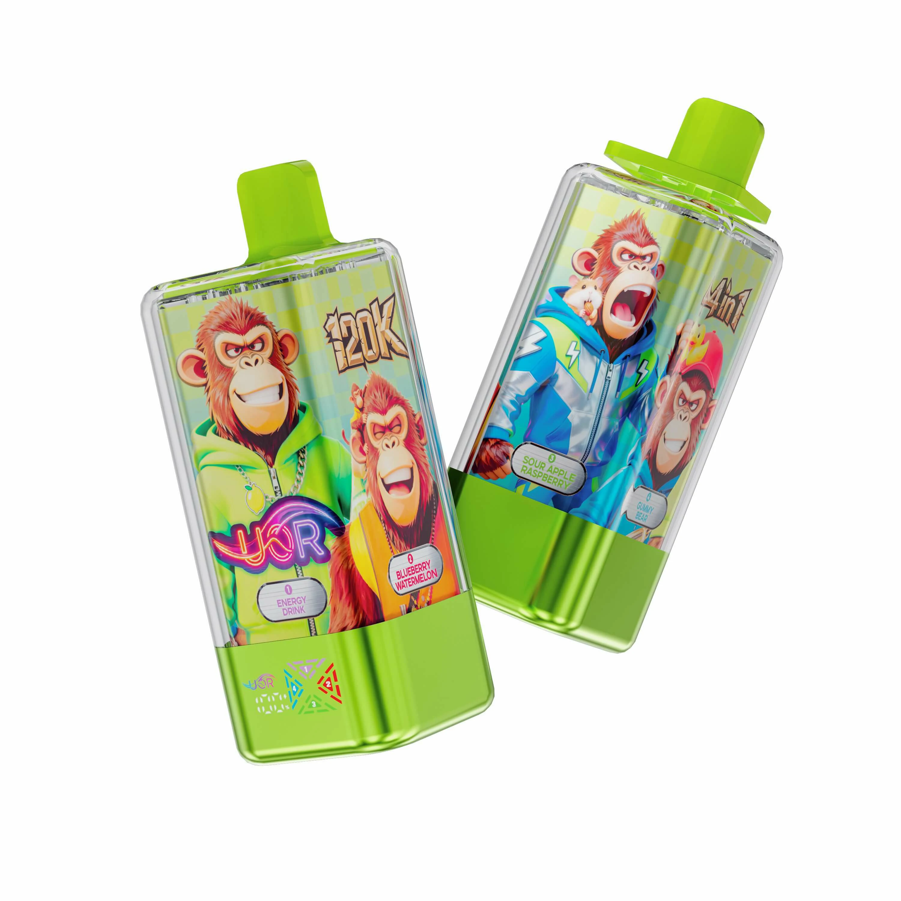UOR 120000 120K Bouffées 4-in-1 Vape jetable - image 13