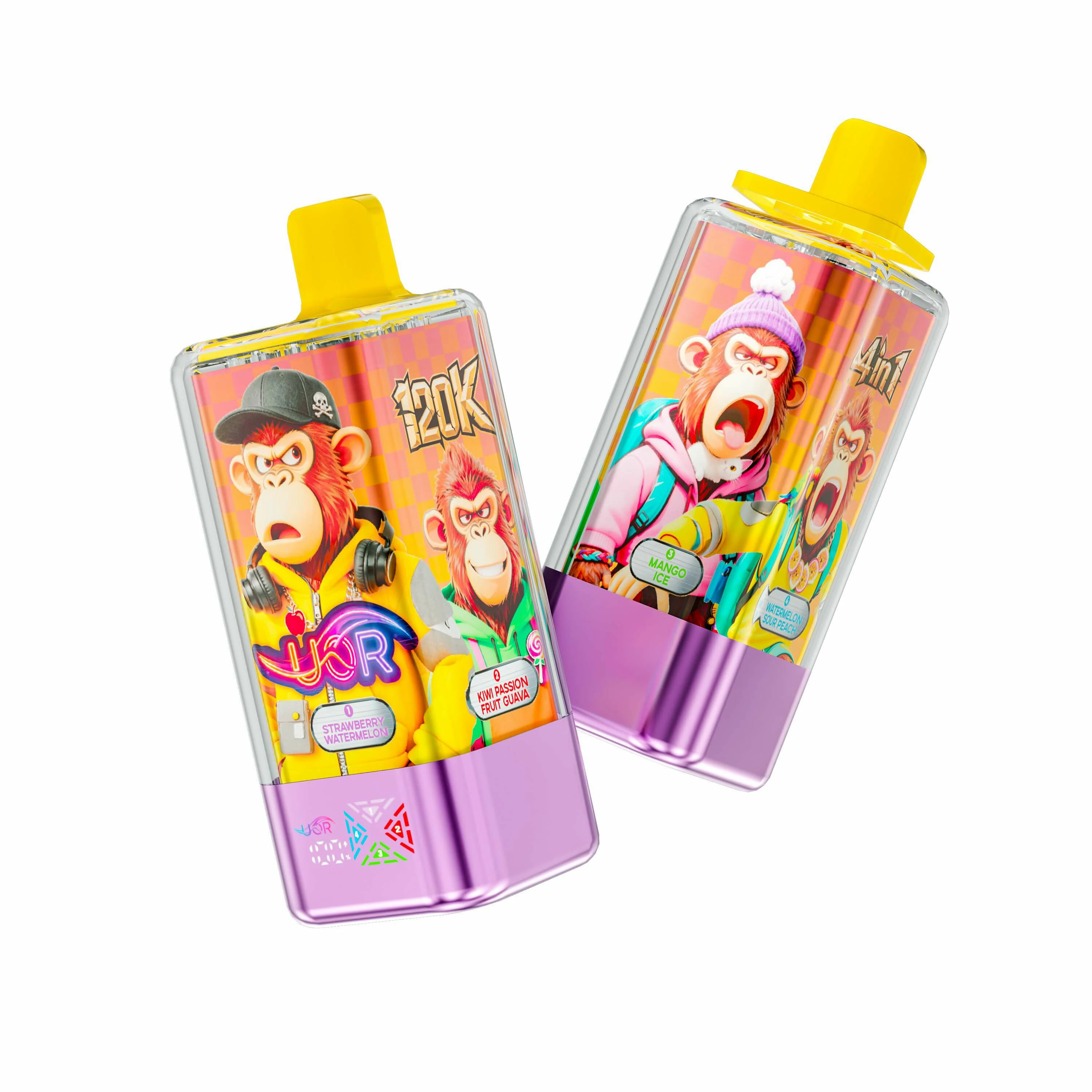 UOR 120000 120K Bouffées 4-in-1 Vape jetable - image 14