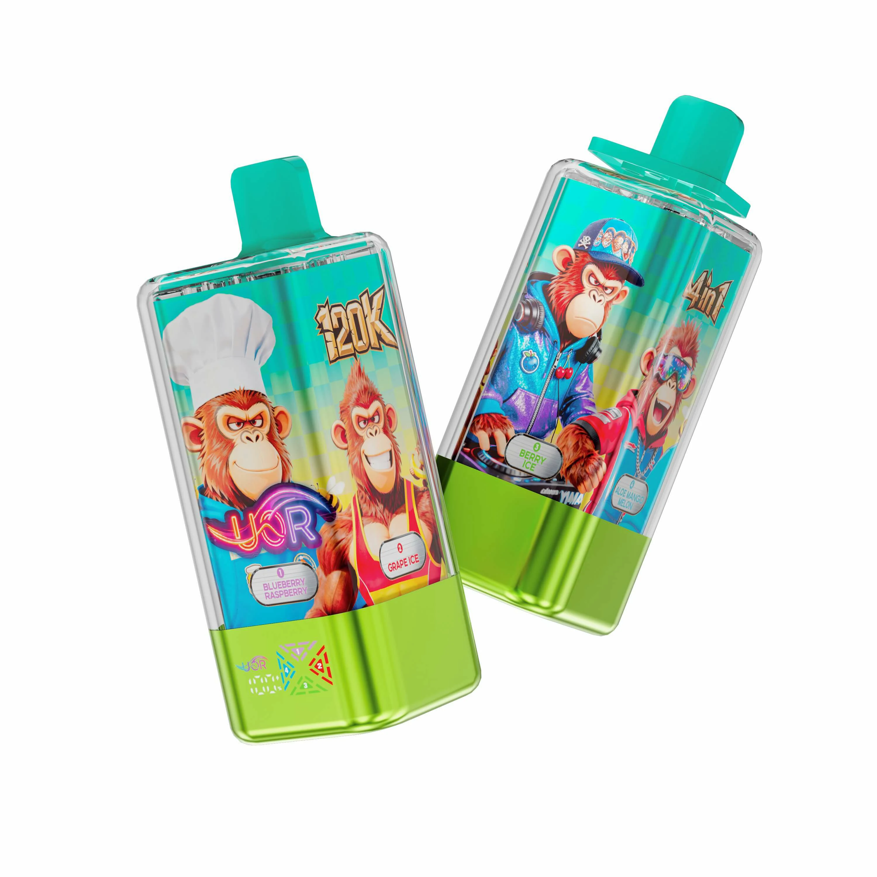 UOR 120000 120K Bouffées 4-in-1 Vape jetable - image 10