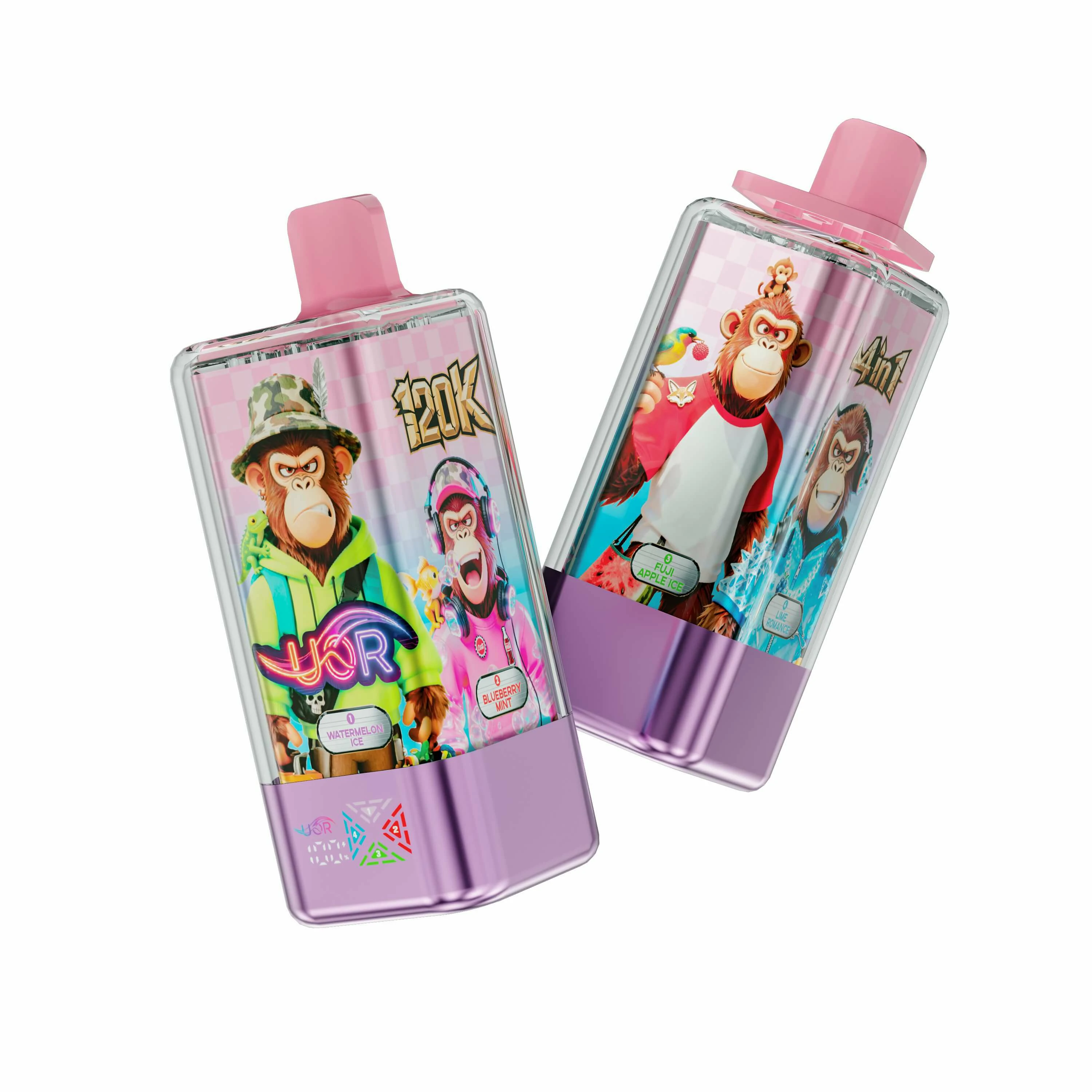 UOR 120000 120K Bouffées 4-in-1 Vape jetable - image 4