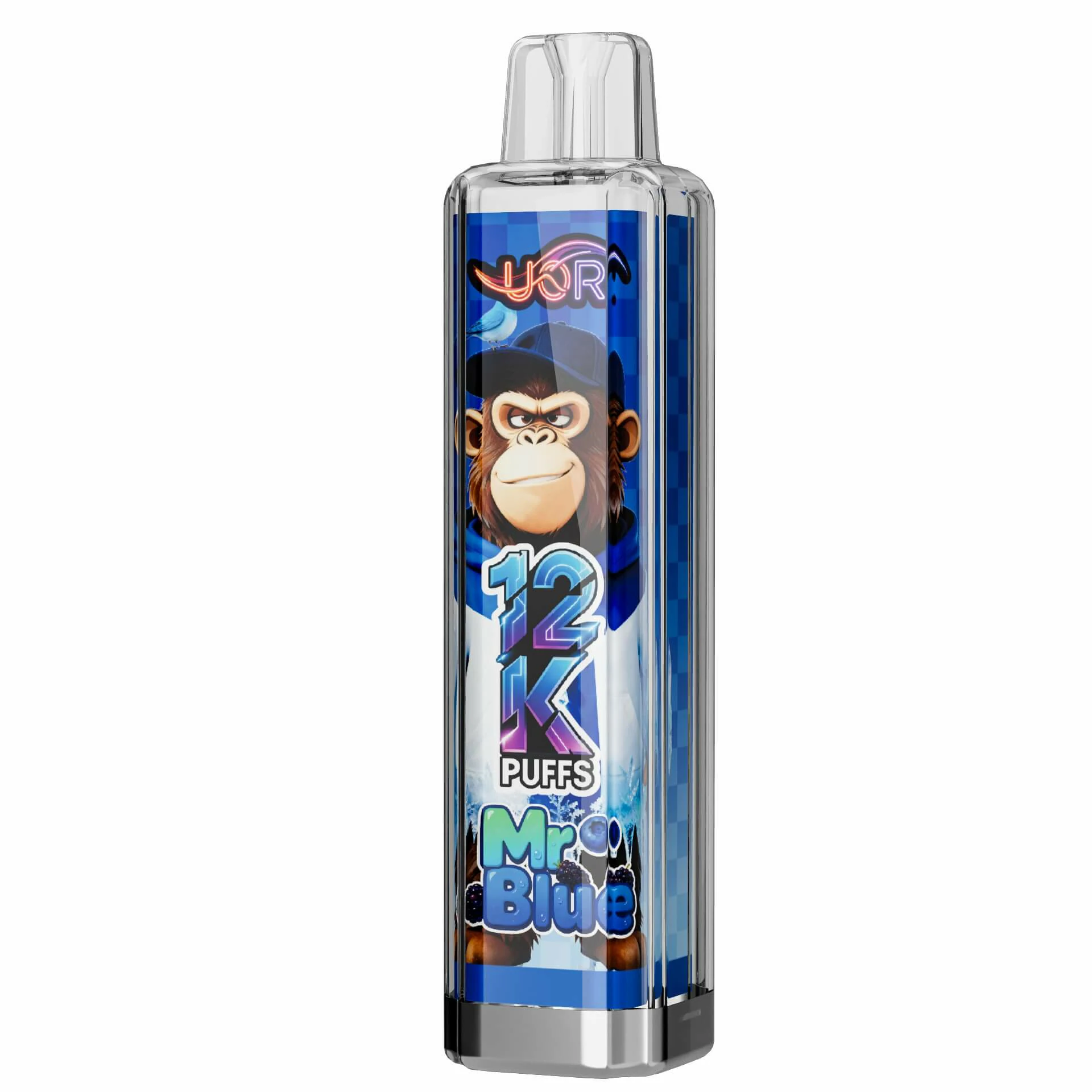 UOR Crystal 12000 12K Bouffées RGB Light Vape jetable - image 6