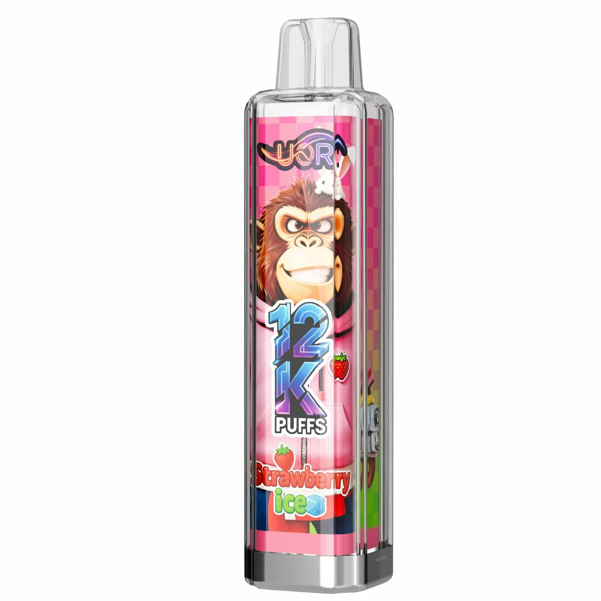UOR Crystal 12000 12K Bouffées RGB Light Vape jetable - image 10