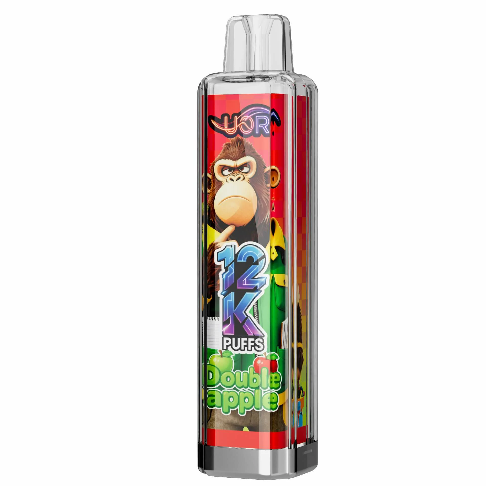 UOR Crystal 12000 12K Bouffées RGB Light Vape jetable - image 7