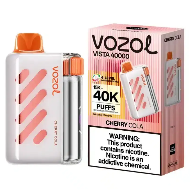 VOZOL VISTA 40000 40K Bouffées Contrôle de Puissance Vape jetable - image 3