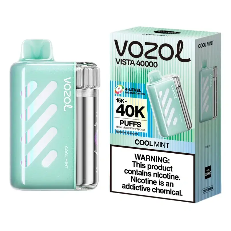 VOZOL VISTA 40000 40K Bouffées Contrôle de Puissance Vape jetable - image 2