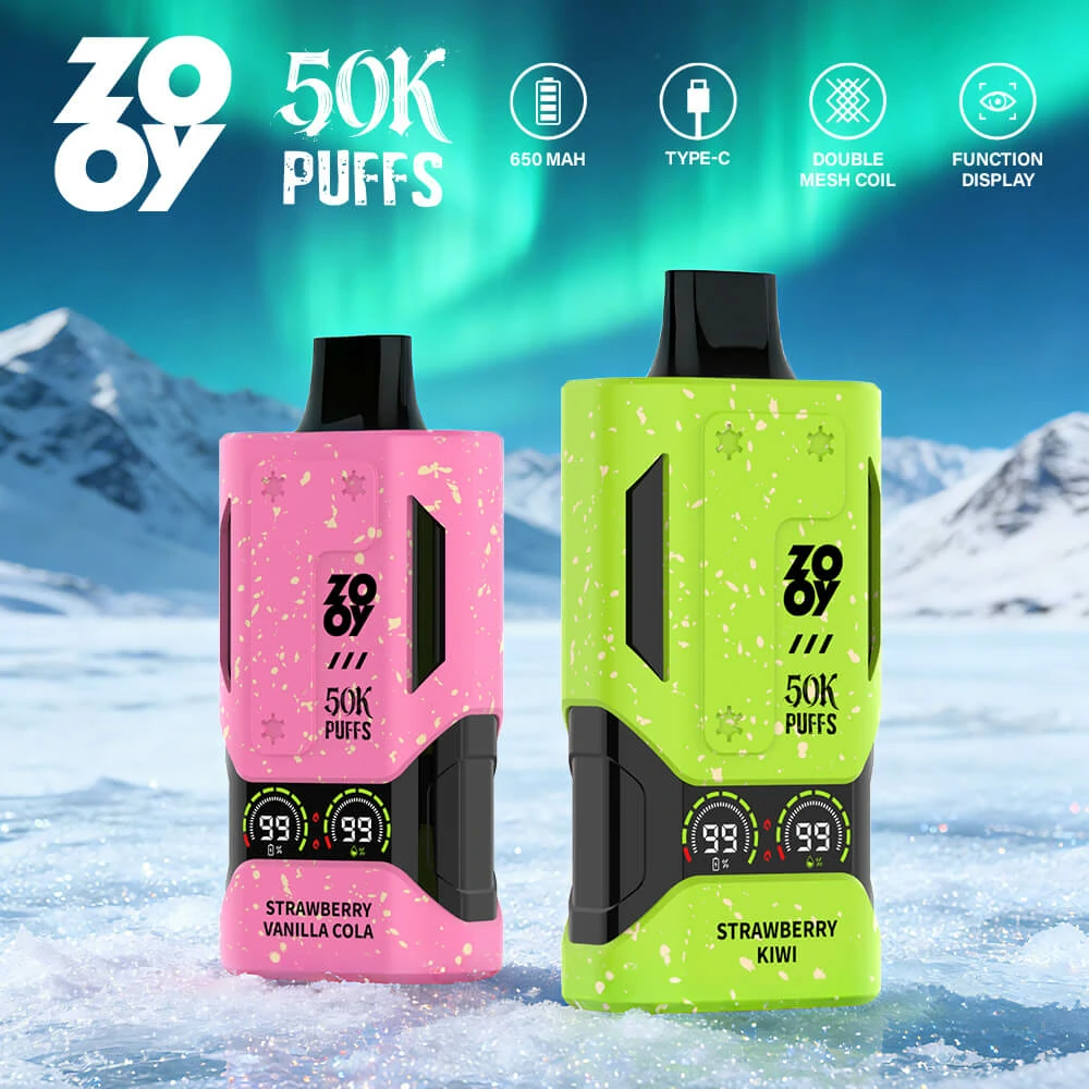 ZOOY Mecha 50000 50K Bouffées Écran Intelligent Vape jetable - image 2