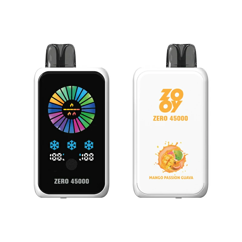 ZOOY ZERO 45000 45K Bouffées Écran Tactile Vape Jetable - image 5